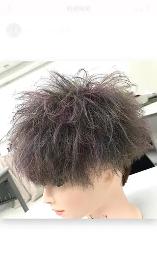 ショート メンズ hair resort Ai 秋葉原店所属・大島 航汰のヘアスタイル