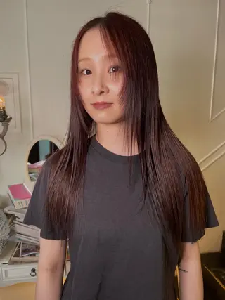 ロング カラー 太田 妃香/岡崎美容室のヘアスタイル