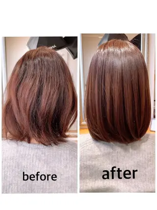 カラー ケイト🌙 ブリーチカラーのヘアスタイル