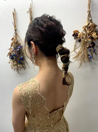 ヘアアレンジ newi 京橋 【yuuki】のヘアスタイル