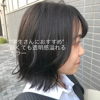 ショート うる艶レイヤーカット hinakoのヘアスタイル