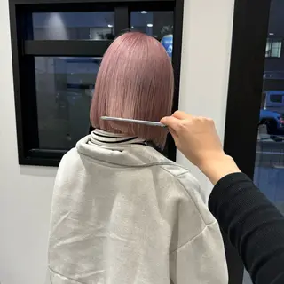 ショート カラー Leyシェアサロン所属・中井亜未/ 姫路ボブのヘアスタイル