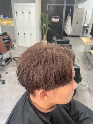 ショート メンズ ⭐️メンズカラー⭐️ No1二田健吾‼️のヘアスタイル