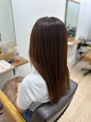 カラー 原 夢歩のヘアスタイル