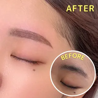 アイブロウ HAIR&MAKE POSH 日暮里のネイルデザイン