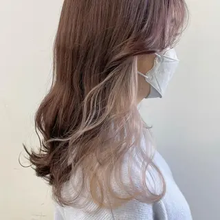 カラー 井内 美沙のヘアスタイル