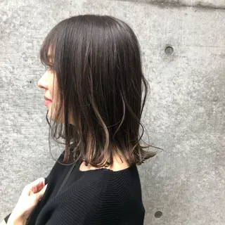 ミディアム メンズ特化美容師 ハスイルイのヘアスタイル