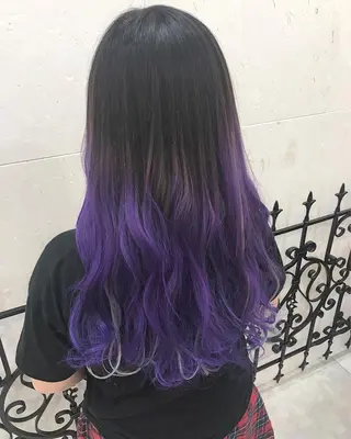 ロング カラー 💘カラー人気No. 1💘SAYAのヘアスタイル