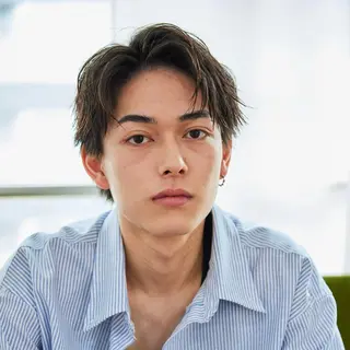 ショート メンズ SHUNメンズパーマ スパイキーショートのヘアスタイル