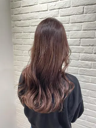 ロング カラー パーマ ヘアアレンジ メンズ キッズ ネイル マツエク・マツパ アイブロウ belta.🌱 安藝夏花🌻のヘアスタイル