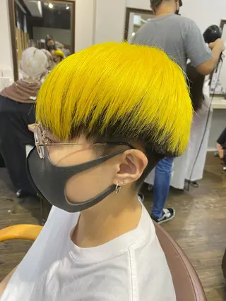 ショート カラー IwAsh大和駅前店所属・IwAsh大和駅前店 河野亜里香のヘアスタイル