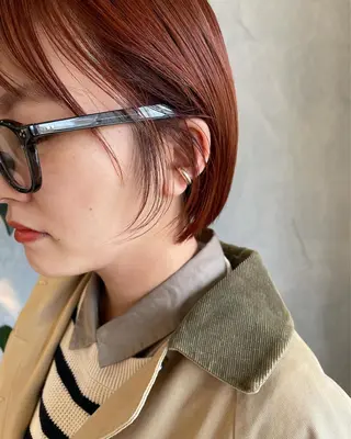 ショート カラー Basis 田口豪司のヘアスタイル