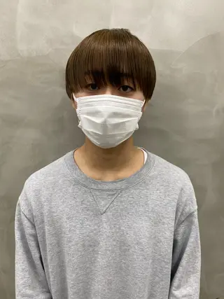 ショート カラー メンズ yiye 青山所属・無料カットモデル募集 🌱ひょうがのヘアスタイル