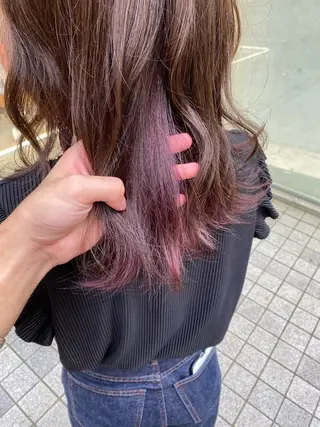 セミロング レイヤー/ショート カット/服部タカノリのヘアスタイル