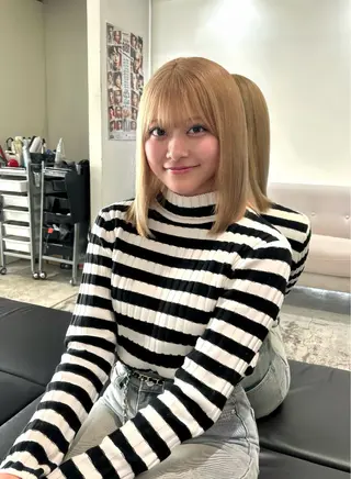 カラー 二宮 陽太のヘアスタイル