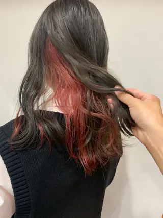 セミロング カラー 中目黒🌼 🌼ハナのヘアスタイル