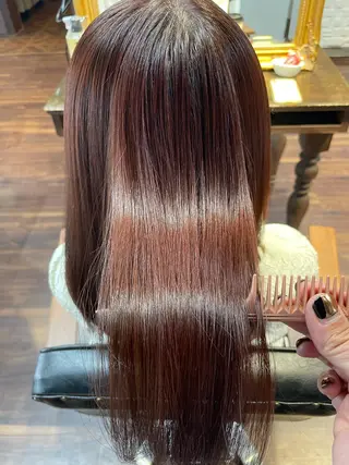 セミロング カラー Michel by chainon    ミッシェルバイシェノン所属・美髪職人/傷ませない カラー/橋本拓弥のヘアスタイル