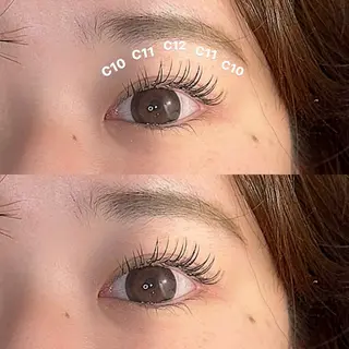 マツエク・マツパ 🎀束感マツエク/ カカエ アイナ🎀のマツエク・マツパデザイン