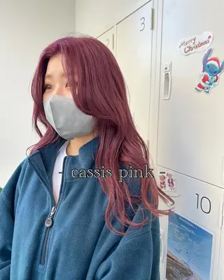 ロング カラー Kana 🍋 ハイトーン【高円寺】のヘアスタイル