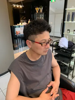 ショート 🔥メンズ特化🔥 佐藤桂崇のヘアスタイル