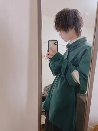 ミディアム ヘアアレンジ メンズ メンズZina代表 田端 麗治のヘアスタイル