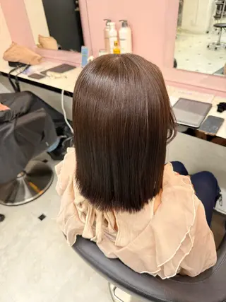 カラー 韓国風🤍グレ ージュ🤍たくみのヘアスタイル