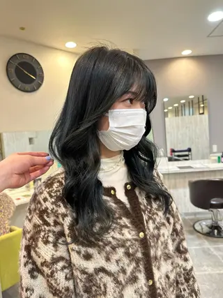 ロング Bonheur  KAWANISHI所属・ノンダメージ 🥑mikubanのヘアスタイル