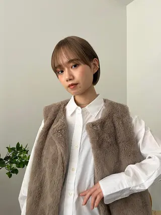 ショート 加藤 悠真のヘアスタイル