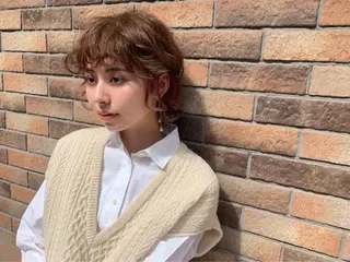 ショート パーマ kiyoshi nakazaki所属・kiyoshi🌱 megumiのヘアスタイル