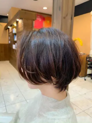 ショート 縮毛矯正/髪質改善 飯田公祐のヘアスタイル