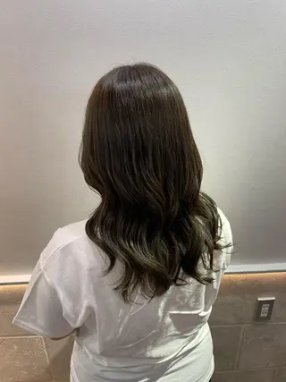 セミロング カラー FERIA  あべの 🌼西口実来🌼のヘアスタイル