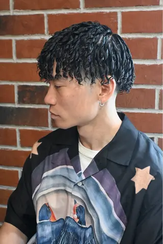 パーマ 木戸 亮晟のヘアスタイル