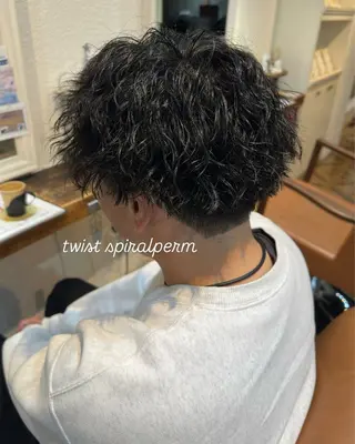 ミディアム メンズカット/パーマ 髙橋美穂のヘアスタイル