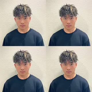 カラー パーマ メンズ 茅ヶ崎パーマ特化/ スパイラル/ハルキのヘアスタイル