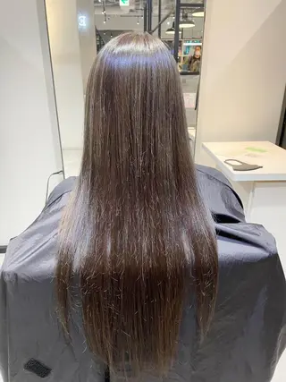 ロング コトネ🫧 韓国風レイヤーカットのヘアスタイル