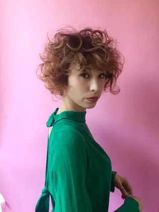 ショート 桑原 菜摘のヘアスタイル