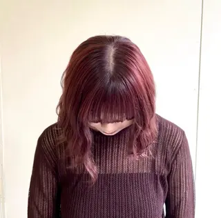 ミディアム カラー カシェリタ🌛 ハルナのヘアスタイル