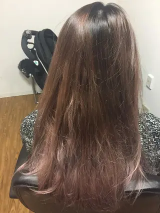 ロング カラー じょん 。のヘアスタイル