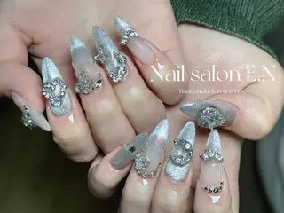 ネイル E.N🦋 長さ出し/持ち込みのネイルデザイン