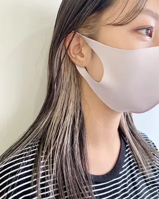 ロング カラー yurika☁️ 似合わせ｜レイヤーのヘアスタイル