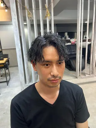 ショート パーマ特化美容師 佐藤壮流のヘアスタイル