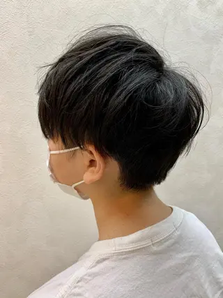 ショート キッズ 加藤(旧姓 今竹) 遥花のヘアスタイル