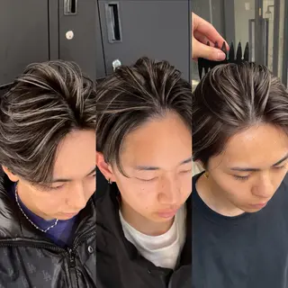 ショート 🇺🇸ルミナ🔥 外国人風ハイライトのヘアスタイル