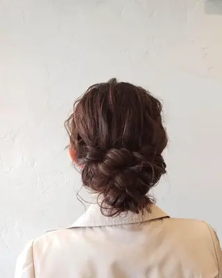 ヘアアレンジ 薄葉 美菜子のヘアスタイル