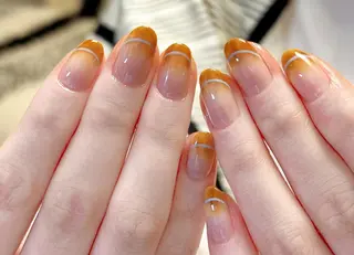 ネイル By moonネイル 🌷ワンホン/韓国風のネイルデザイン