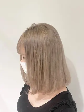 ミディアム カラー motel所属・雰囲気引き出す ✨大人レディのヘアスタイル