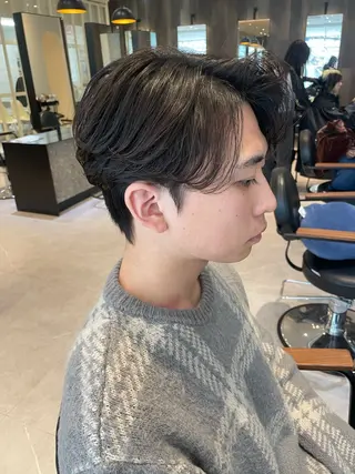 メンズ 韓国ヘア/そら レイヤー透明感カラーのヘアスタイル