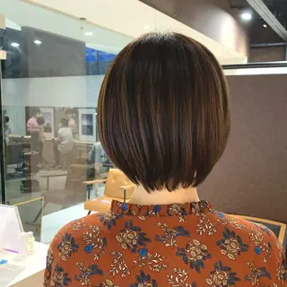 ショート 森山 佳小里/カラー /似合わせカットのヘアスタイル