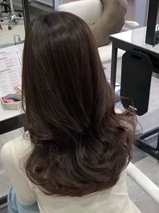 ロング カラー//了戒美希 //伊勢原のヘアスタイル