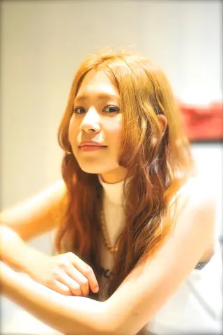 ロング カラー パーマ olga所属・松尾謙佑【ハイライト LEDエクステ】のヘアスタイル